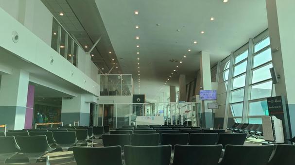 空港の待合エリア 空港の待合エリア 空港,エアポート,待つの写真素材