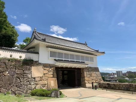 岡山城 不明門 岡山城 不明門の写真