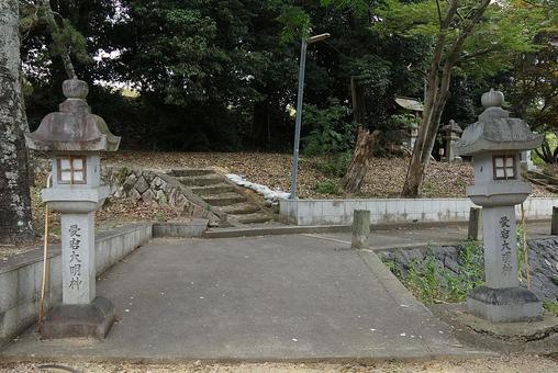 パワースポット 滋賀県 蜊江神社⑰愛宕社 パワースポット 滋賀県 蜊江神社⑰愛宕社の写真