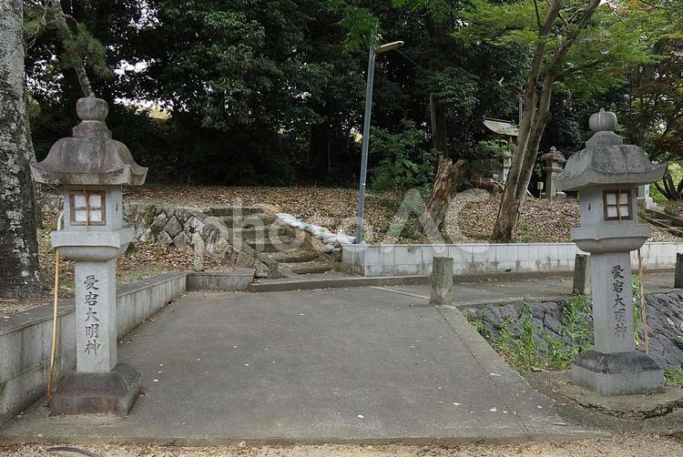 パワースポット　滋賀県　蜊江神社⑰愛宕社 パワースポット,滋賀県,蜊江神社の写真素材