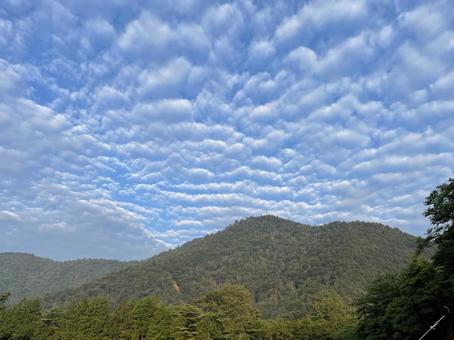夏の空と山々と。 夏の空と山々と。の写真