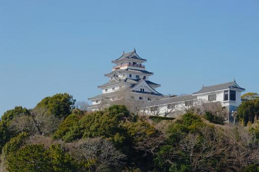 とある日の唐津城 とある日の唐津城の写真