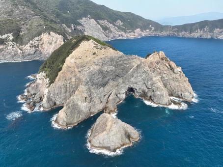 愛媛県愛南町 大猿島 愛媛県愛南町 大猿島 大猿島,島,無人島の写真素材