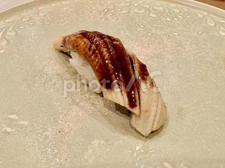 煮あなごのにぎり寿司 穴子,アナゴ,鮨の写真素材