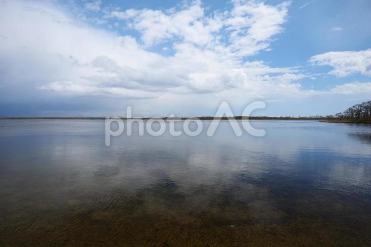 美しい池の景色 美しい池,澄んだ,清涼の写真素材