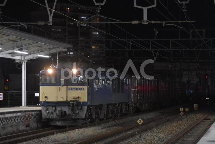 EF64-1034　倉敷にて ef64,鉄道,ef64ー1034の写真素材