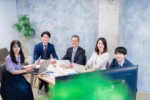 Photo, suit, live, business scene, 