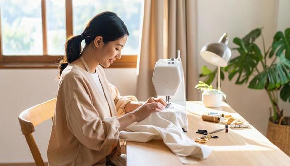 おうちでミシン おうちでミシンの写真