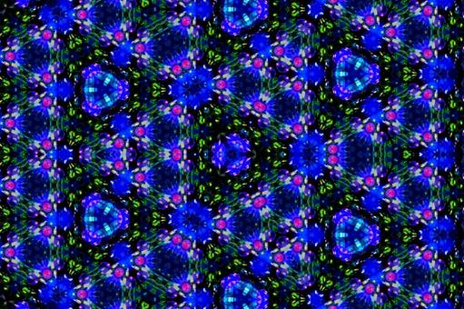 幻想的背景素材 幾何学タイルの世界 幻想的背景素材 幾何学タイルの世界の写真
