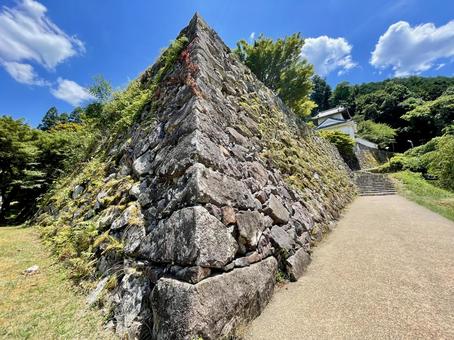 兵庫 出石城跡 石垣 兵庫 出石城跡 石垣の写真