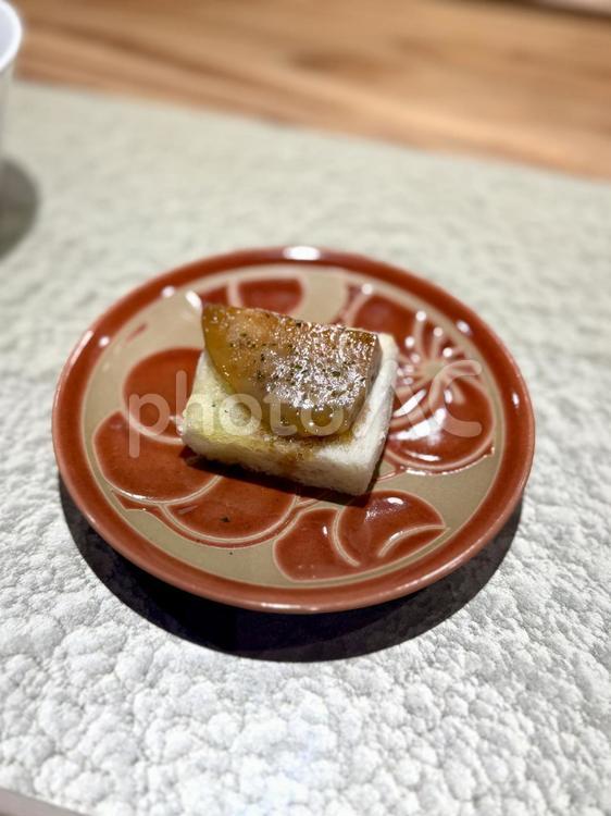 あん肝パン あん肝,パン,オレンジの香りの写真素材
