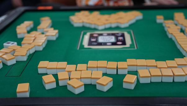Photo, mahjong, table, brand, 