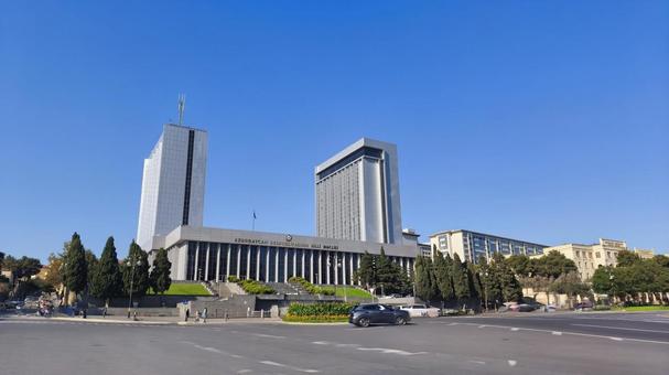 国民議会(アゼルバイジャン) 国民議会(アゼルバイジャン) 国会議事堂,アゼルバイジャン,国民議会の写真素材