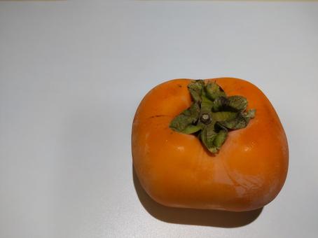 和歌山県の種なし柿 柿,種なし柿,和歌山県産の写真素材