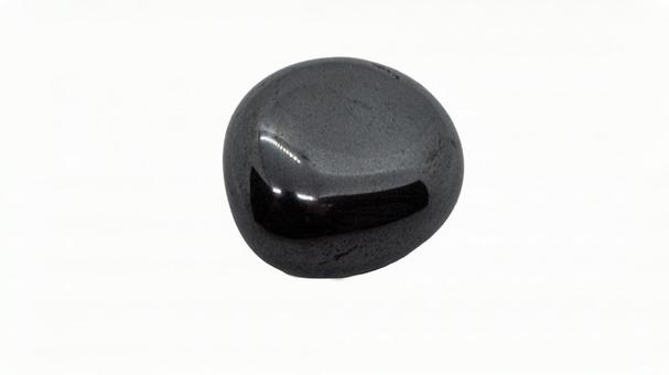 Hematite Tumble Stone (Transparent Background), JPG