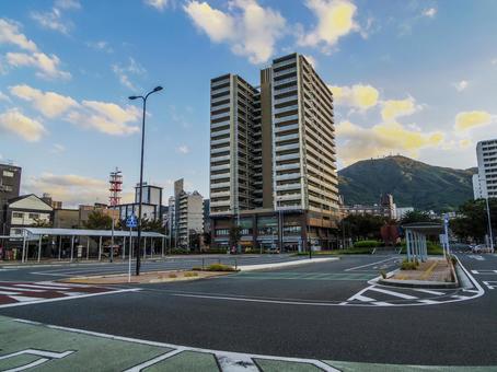 【福岡県】北九州市・八幡駅前 八幡駅,北九州市,福岡県の写真素材