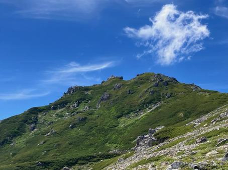 夏の悪沢岳へ登山22の写真