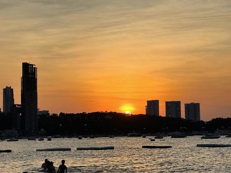 Seaside Sunset, JPG