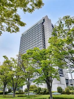 茨城県庁の庁舎 茨城県庁の庁舎 茨城県庁,庁舎,茨城県の写真素材