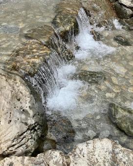 川の流れ 川の流れの写真