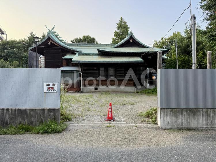 玉姫稲荷神社　裏手 玉姫稲荷神社,南千住,裏口の写真素材
