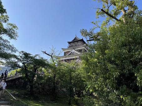 広島城の写真