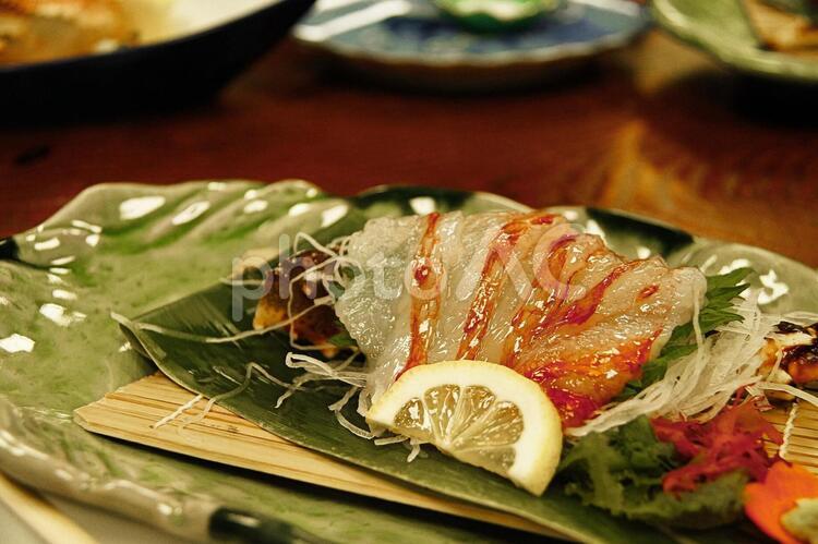 居酒屋料理　お刺身　蟹懐石　蟹の刺身　盛り合わせ　忘年会　新年会　歓送迎会 蟹料理,ズワイガニ,タラバガニの写真素材