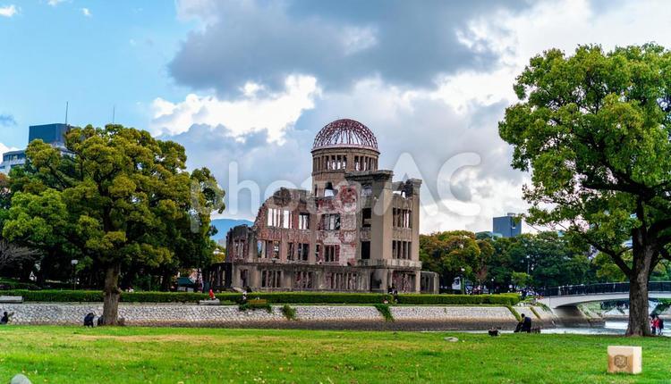 終戦　平和の象徴 世界文化遺産,ランドマーク,慰霊の写真素材