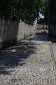 口縄坂 天王寺七坂 浪速の面影 口縄坂 天王寺七坂 浪速の面影 口縄坂,天王寺七坂,坂の写真素材