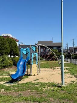 公園の遊具 公園の遊具 晴れ,日光,グラウンドの写真素材