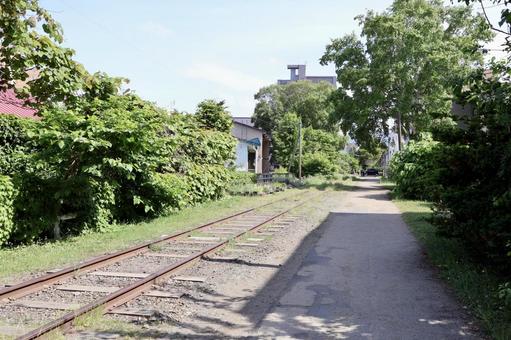 小樽 旧手宮線跡地 小樽 旧手宮線跡地の写真