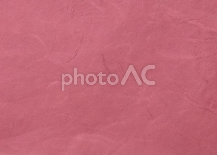 和紙素材　赤 和紙素材,和紙,素材の写真素材