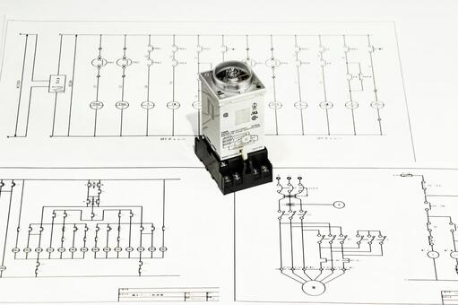設計図 設計図面,設計,製図の写真素材