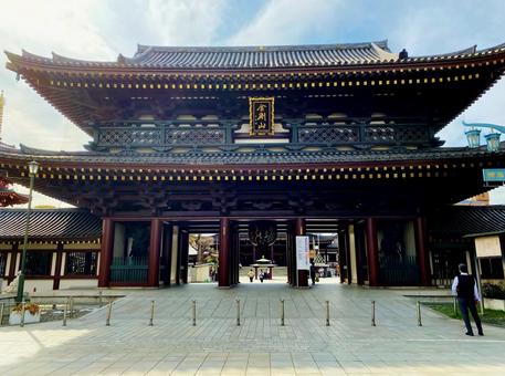 Photo, king kong hill, door, five-storied pagoda, 