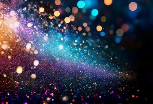 Sparkling particles colorful light, glitter, particle, glitter, JPG
