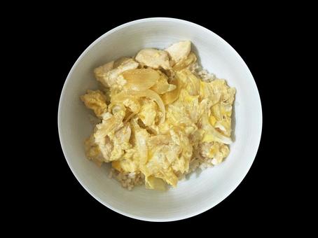 親子丼 親子丼 親子丼,丼,卵の写真素材