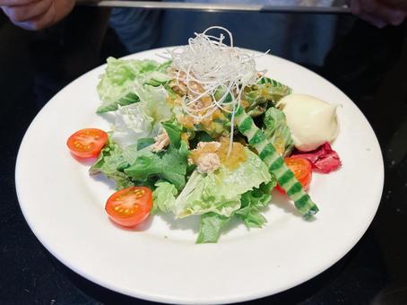 サラダ サラダ,ランチ,ご飯の写真素材