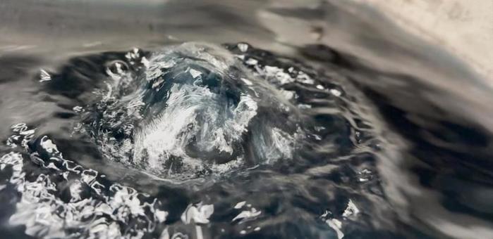 Photo, water, surface tension, bubble, 