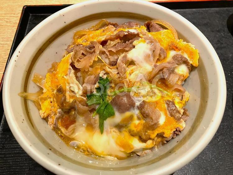 他人丼　牛とじ 他人丼,牛とじ,丼の写真素材