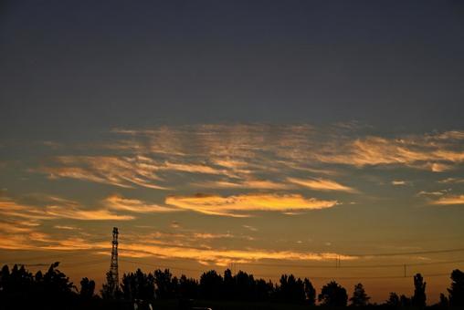 夕焼け 2025/7/11 夕焼け 2025/7/11の写真