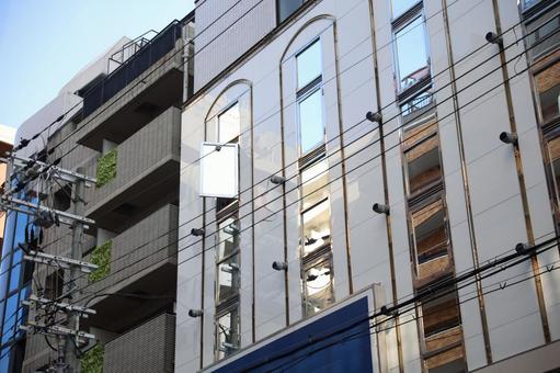 斬新なデザインの建物 タワーマンション,賃貸住宅,分譲の写真素材