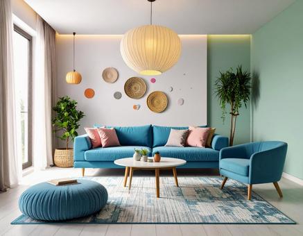 素敵なリビングルームの写真