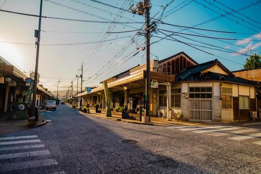 【鳥取】妖怪の街米子の水木しげるロード 鳥取,妖怪,米子の写真素材