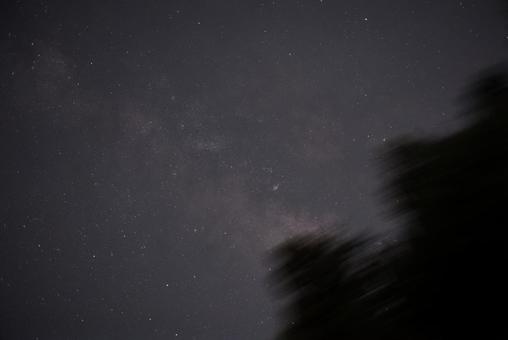 天の川の中心部 天の川の中心部の写真