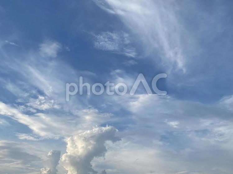 夏の午後 空,自然,晴れの写真素材