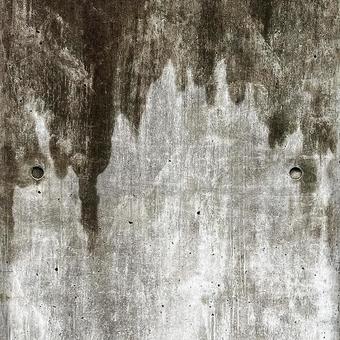 湿ったコンクリート壁 湿ったコンクリート壁 コンクリート,壁,テクスチャの写真素材