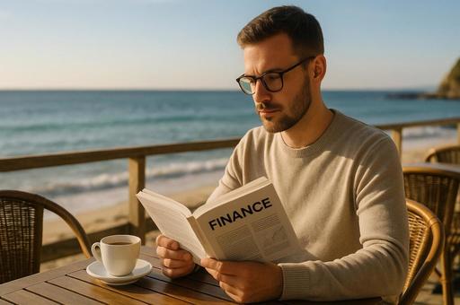 海辺で読むFinance本 海辺で読むFinance本の写真