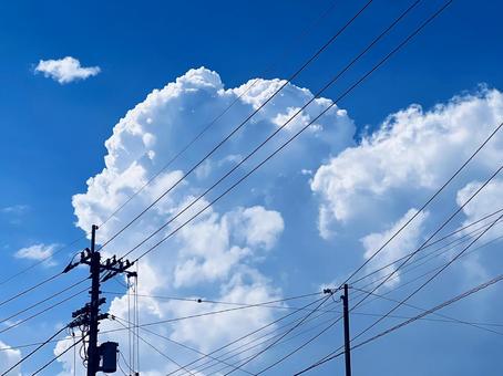 夏の空 夏の空の写真