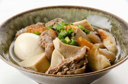 牛すじの煮物 牛すじ,牛すじ煮物,牛すじ煮込みの写真素材