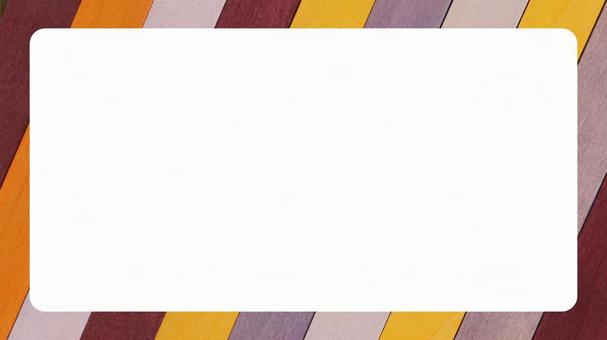 木製のフレーム 枠,秋,シンプルの写真素材